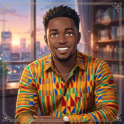 Instagram-Profilbild im Anime-Stil – du als Hauptcharakter — KI-generiertes Beispiel 44