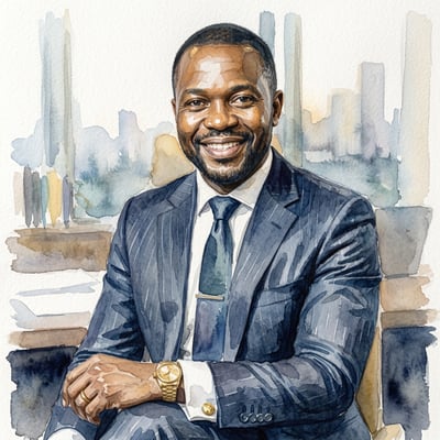 Aquarell-Portrait als Geschenk – ein Portrait, das wirklich — KI-generiertes Beispiel 34