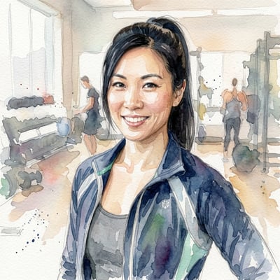 Aquarell-Portrait als Geschenk – ein Portrait, das wirklich — KI-generiertes Beispiel 19