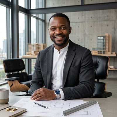 Dein modernes Architekten-Profilbild — KI-generiertes Beispiel 34