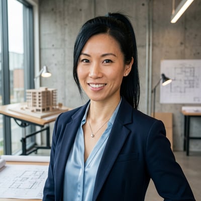 Dein modernes Architekten-Profilbild — KI-generiertes Beispiel 19