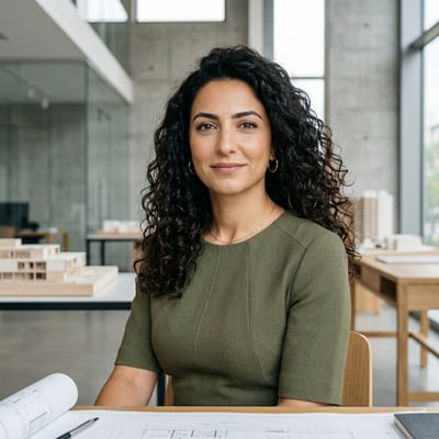 Dein modernes Architekten-Profilbild — KI-generiertes Beispiel 37