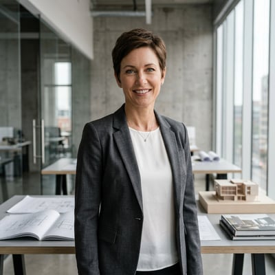 Dein modernes Architekten-Profilbild — KI-generiertes Beispiel 35