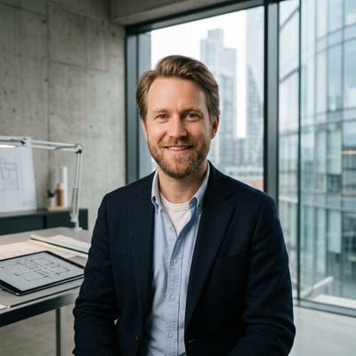 Dein modernes Architekten-Profilbild — KI-generiertes Beispiel 12
