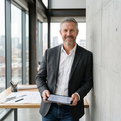 Dein modernes Architekten-Profilbild — KI-generiertes Beispiel 48