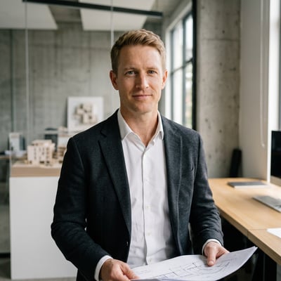 Dein modernes Architekten-Profilbild — KI-generiertes Beispiel 8
