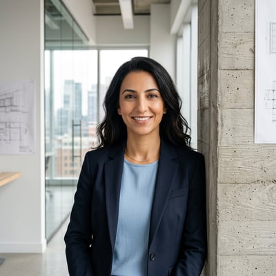 Dein modernes Architekten-Profilbild — KI-generiertes Beispiel 7