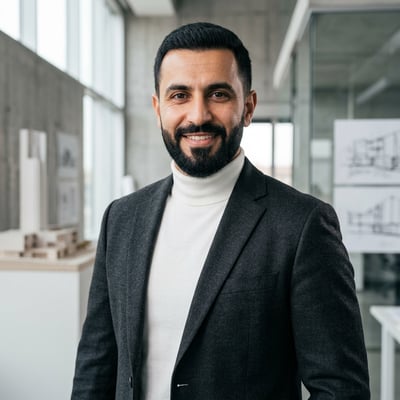 Dein modernes Architekten-Profilbild — KI-generiertes Beispiel 42