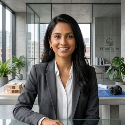 Dein modernes Architekten-Profilbild — KI-generiertes Beispiel 5