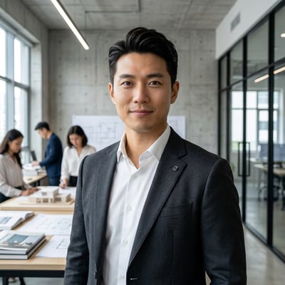 Dein modernes Architekten-Profilbild — KI-generiertes Beispiel 46