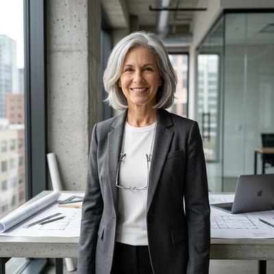 Dein modernes Architekten-Profilbild — KI-generiertes Beispiel 45