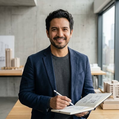 Dein modernes Architekten-Profilbild — KI-generiertes Beispiel 40