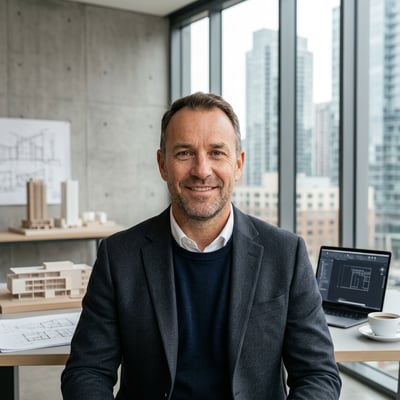 Dein modernes Architekten-Profilbild — KI-generiertes Beispiel 30