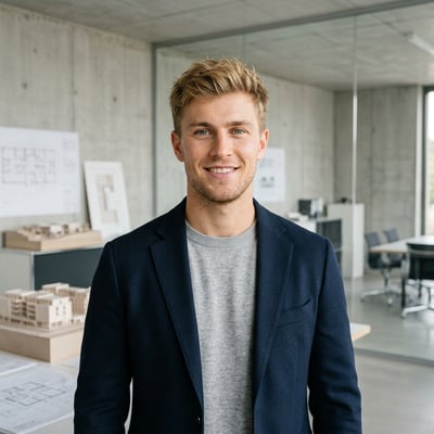 Dein modernes Architekten-Profilbild — KI-generiertes Beispiel 50