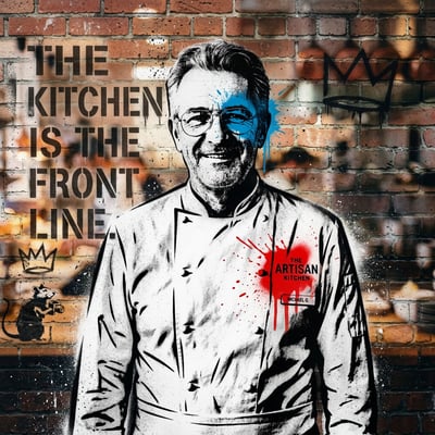 Banksy-Style als Streamer-Overlay – Streamer-Overlay mit eigener — KI-generiertes Beispiel 38