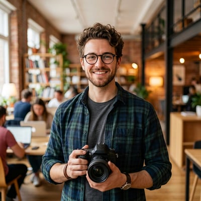 Dein Profilbild als Luxury-Beauty-Influencer — editorial ohne — KI-generiertes Beispiel 24