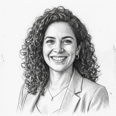 Bleistiftzeichnung-Profilbild als Geschenk – wie von Hand gezeichnet — KI-generiertes Beispiel 17