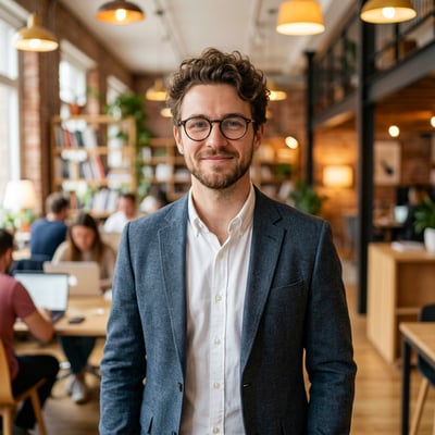 Profilbild für Webdesigner – Deine Online-Präsenz fängt bei dir an — KI-generiertes Beispiel 24
