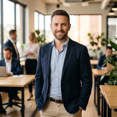 Profilbild für Webdesigner – Deine Online-Präsenz fängt bei dir an — KI-generiertes Beispiel 1
