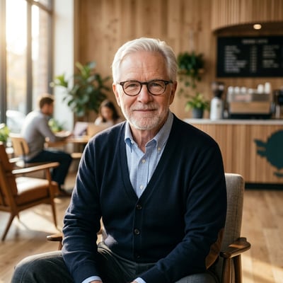 Profilbild für Webdesigner – Deine Online-Präsenz fängt bei dir an — KI-generiertes Beispiel 18