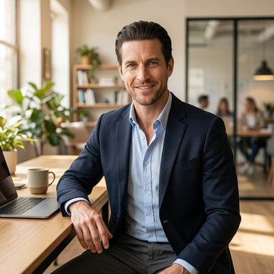 Profilbild für Webdesigner – Deine Online-Präsenz fängt bei dir an — KI-generiertes Beispiel 28