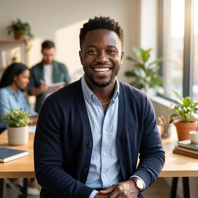 Profilbild für Webdesigner – Deine Online-Präsenz fängt bei dir an — KI-generiertes Beispiel 44
