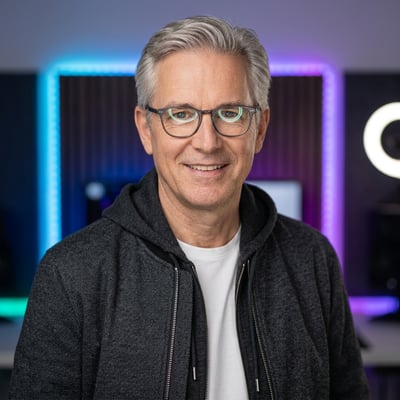 Dein Profilbild als YouTuber — Energie, die zum Klicken einlädt — KI-generiertes Beispiel 4