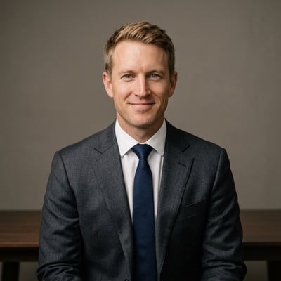 Das Energie-CEO-Portrait, das Versorgungsverantwortung trägt — KI-generiertes Beispiel 8