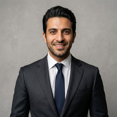 Das Energie-CEO-Portrait, das Versorgungsverantwortung trägt — KI-generiertes Beispiel 32