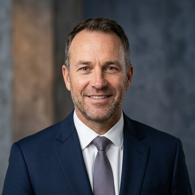 Das Energie-CEO-Portrait, das Versorgungsverantwortung trägt — KI-generiertes Beispiel 30