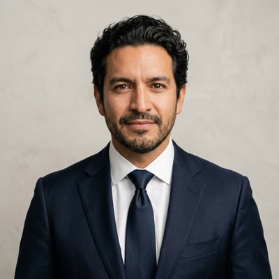 Das Energie-CEO-Portrait, das Versorgungsverantwortung trägt — KI-generiertes Beispiel 40