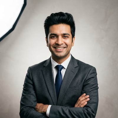 Das Energie-CEO-Portrait, das Versorgungsverantwortung trägt — KI-generiertes Beispiel 36
