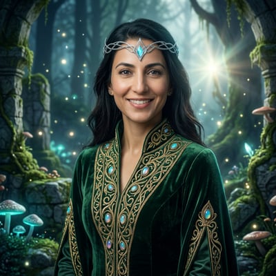 Fantasy-Portrait als Streamer-Overlay – dein Bild im Stream-Look — KI-generiertes Beispiel 22