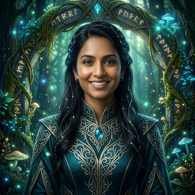 Fantasy-Portrait als Streamer-Overlay – dein Bild im Stream-Look — KI-generiertes Beispiel 21