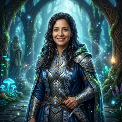 Fantasy-Portrait als Streamer-Overlay – dein Bild im Stream-Look — KI-generiertes Beispiel 40