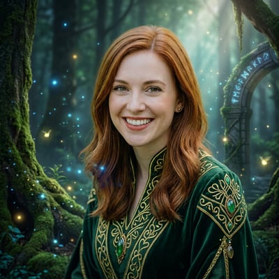 Fantasy-Portrait als Streamer-Overlay – dein Bild im Stream-Look — KI-generiertes Beispiel 46