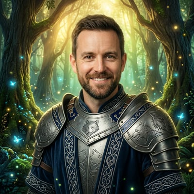 Fantasy-Portrait als Streamer-Overlay – dein Bild im Stream-Look — KI-generiertes Beispiel 33