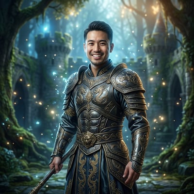 Fantasy-Portrait als Streamer-Overlay – dein Bild im Stream-Look — KI-generiertes Beispiel 41