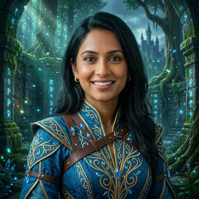 Fantasy-Portrait als Streamer-Overlay – dein Bild im Stream-Look — KI-generiertes Beispiel 37