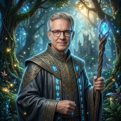 Fantasy-Portrait als Streamer-Overlay – dein Bild im Stream-Look — KI-generiertes Beispiel 20