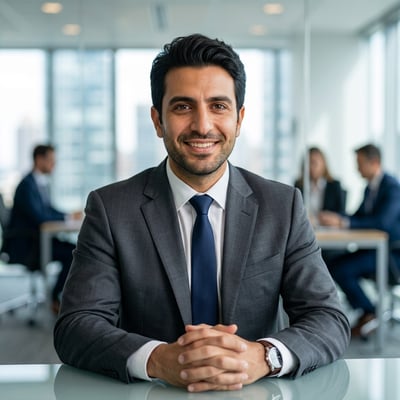 Das perfekte Portrait für deine Firmenwebsite — KI-generiertes Beispiel 32