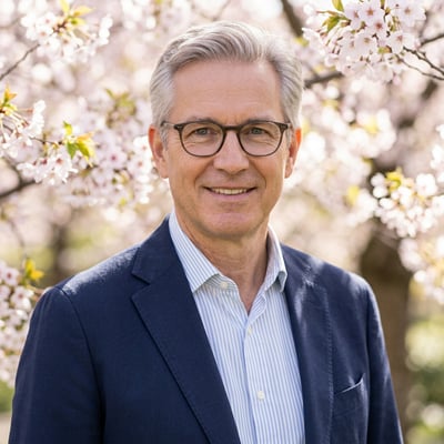 Frühling Portrait für einen frischen Auftritt — KI-generiertes Beispiel 4