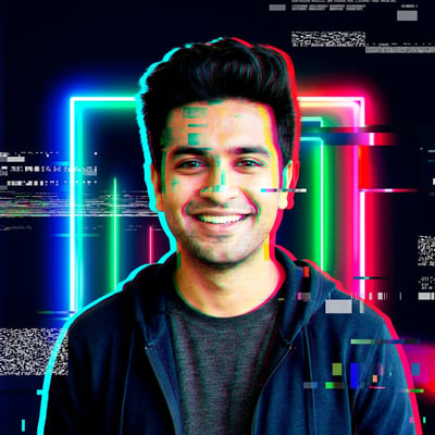 Glitch-Art als Kunstdruck – dein Portrait fuer die Wand — KI-generiertes Beispiel 36