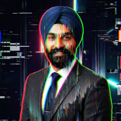 Glitch-Art als Kunstdruck – dein Portrait fuer die Wand — KI-generiertes Beispiel 22
