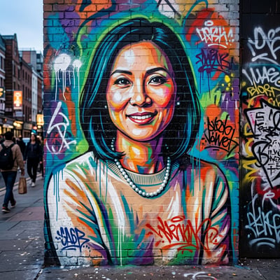 Dein Profilbild im Graffiti-&-Street-Art-Style — KI-generiertes Beispiel 35