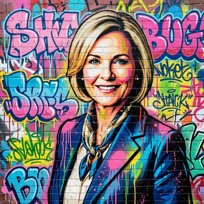 Dein Profilbild im Graffiti-&-Street-Art-Style — KI-generiertes Beispiel 43