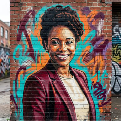 Dein Profilbild im Graffiti-&-Street-Art-Style — KI-generiertes Beispiel 49