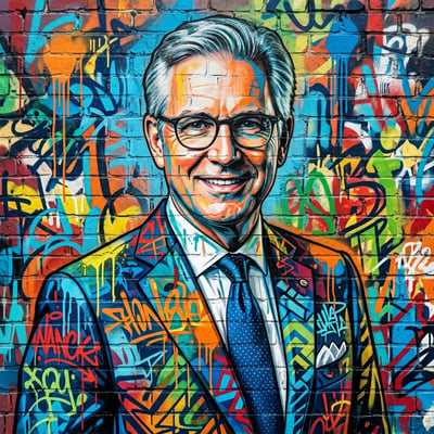Dein Profilbild im Graffiti-&-Street-Art-Style — KI-generiertes Beispiel 4