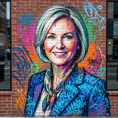 Dein Profilbild im Graffiti-&-Street-Art-Style — KI-generiertes Beispiel 21