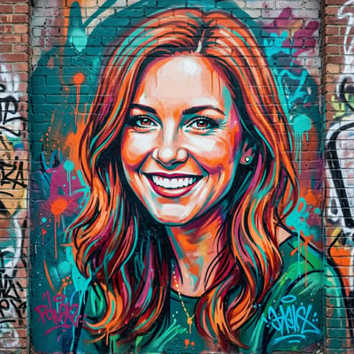 Dein Profilbild im Graffiti-&-Street-Art-Style — KI-generiertes Beispiel 15